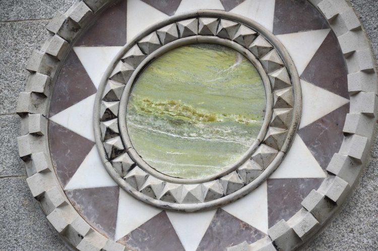 Irish Green Marble at Trinity College Dublin