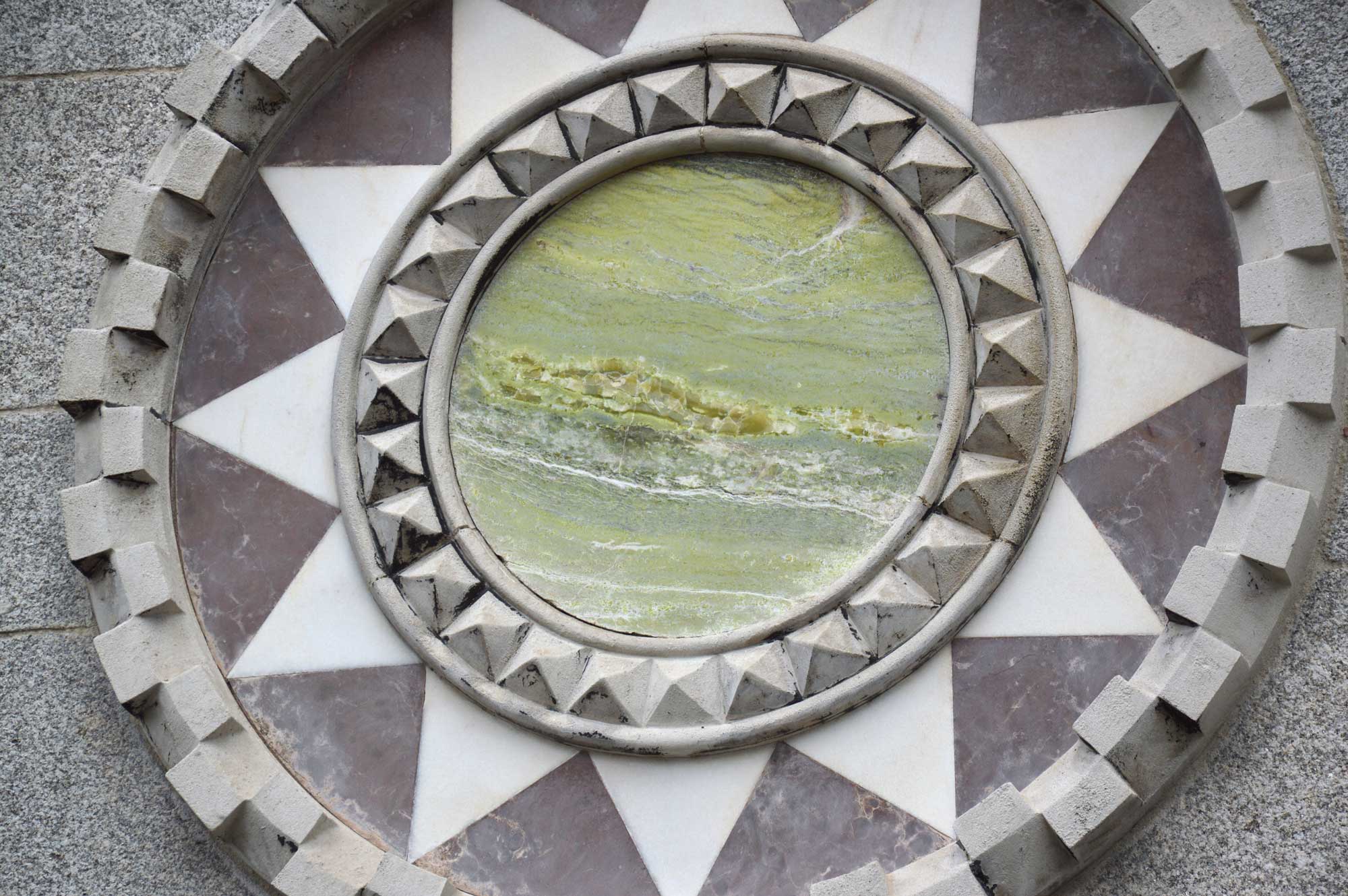 Irish Green Marble at Trinity College Dublin