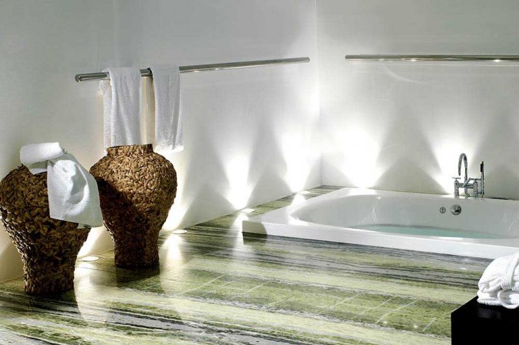 irish green bathroom flooring