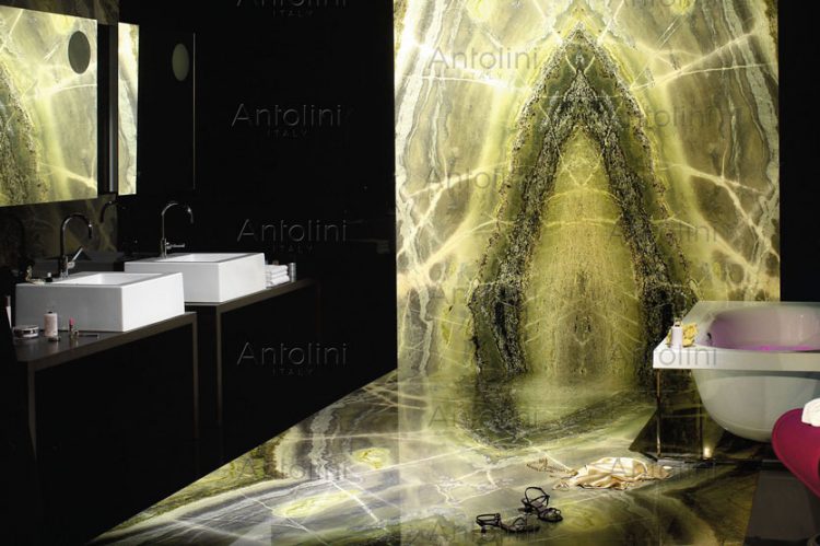 irish green bathroom finish