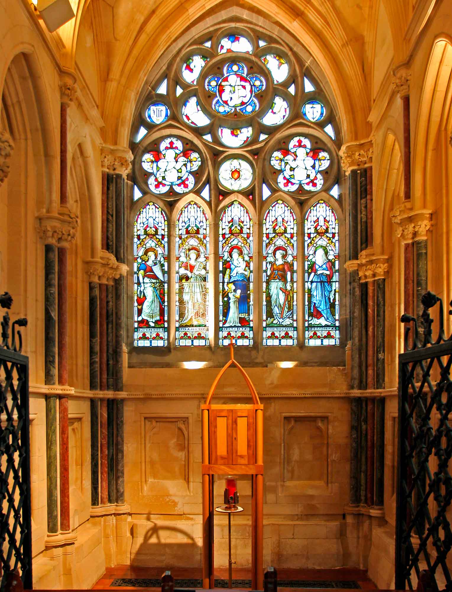 Green Marble Church Interior