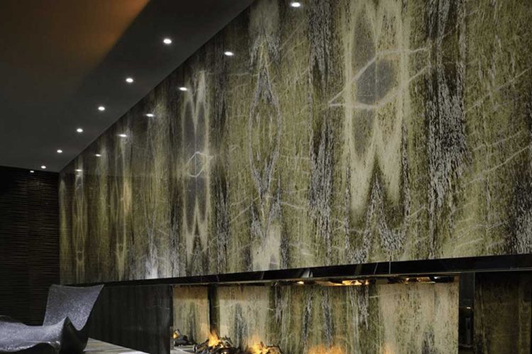 irish green marble wall and flooring