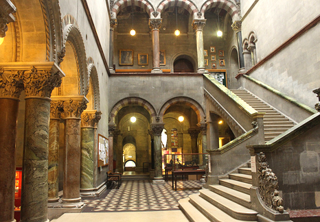 Irish Green Marble at Trinity College Dublin